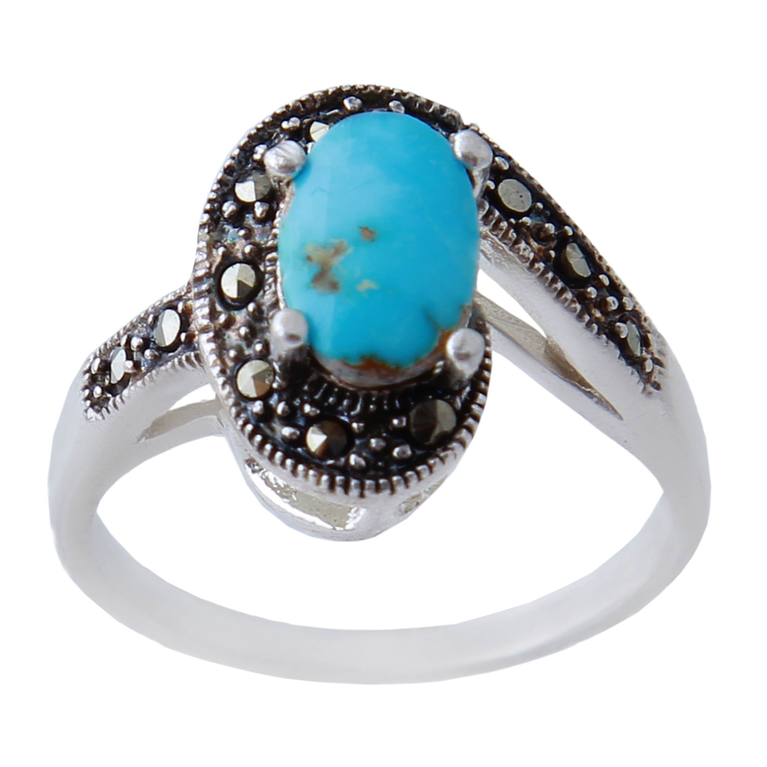   انگشتر نقره زنانه بازرگانی میلادی کد AW_389