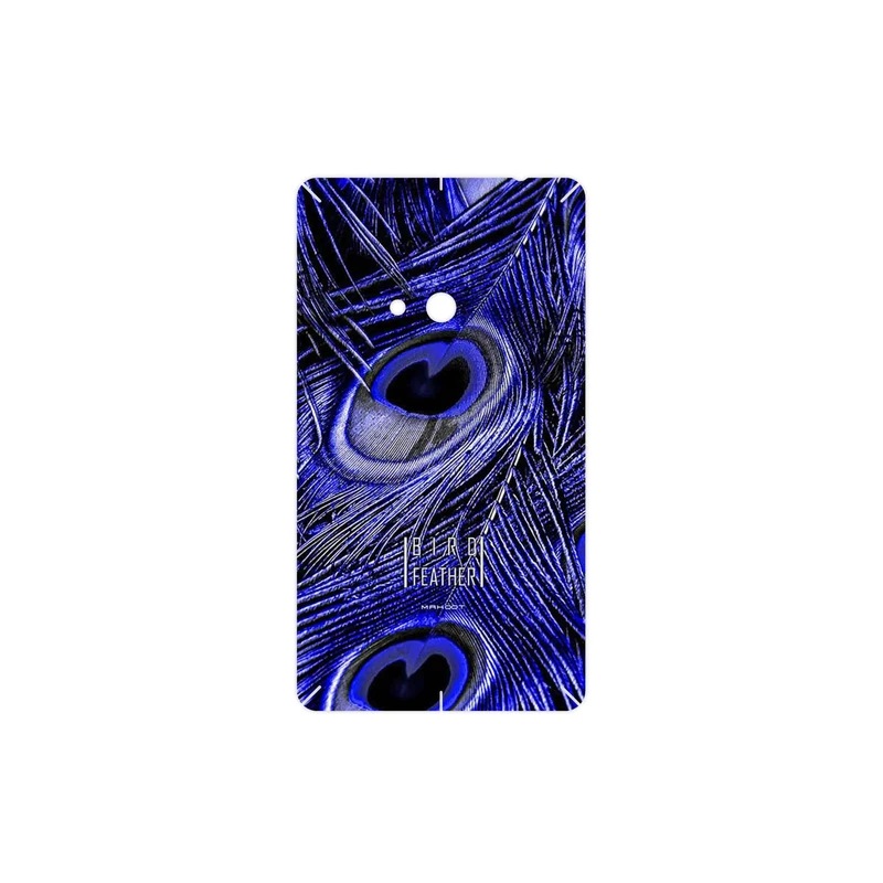 برچسب پوششی ماهوت مدل Purple Feather مناسب برای گوشی موبایل نوکیا Lumia 625