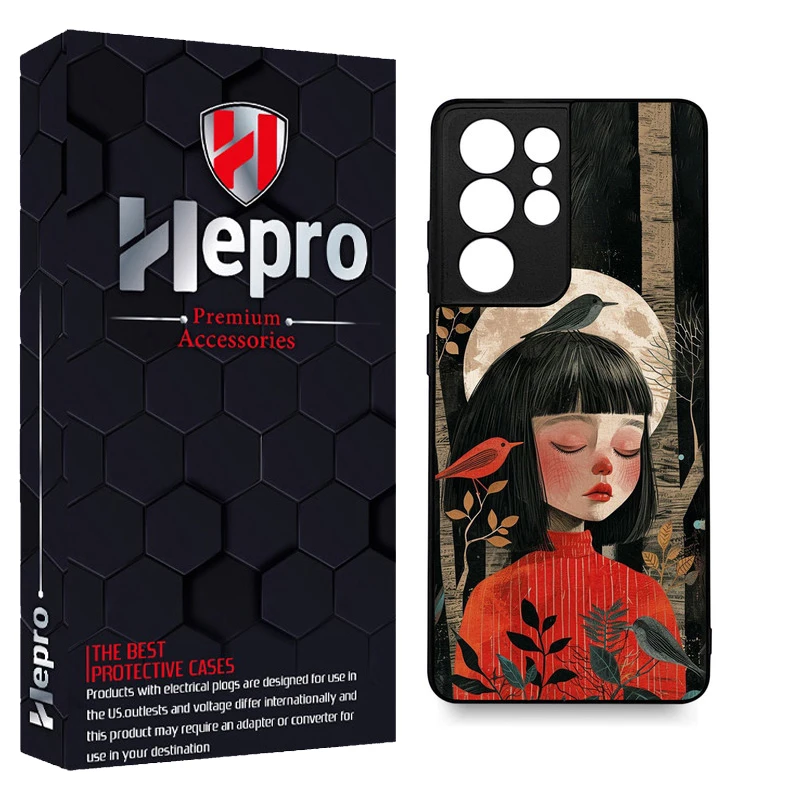 کاور هپرو طرح فانتزی مدل TPU مناسب برای گوشی موبایل سامسونگ Galaxy S21 ULTRA