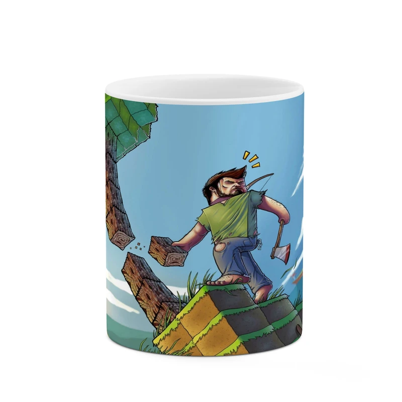 ماگ کاکتی طرح ماینکرافت minecraft مدل mgh41251