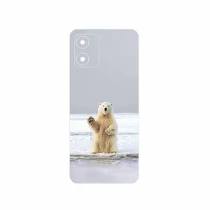 MAHOOT Polar_bear Cover Sticker for Motorola Moto E13