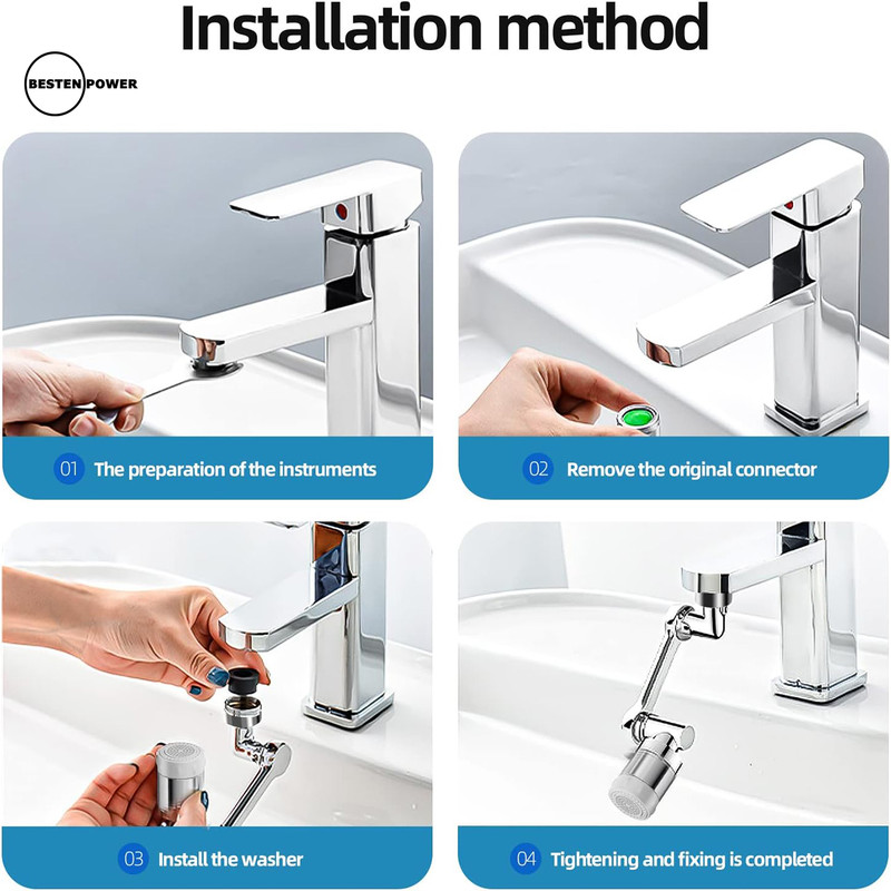 سری شیرآلات بستن پاور مدل گردان سری شیرآلات بستن پاور مدل گردان