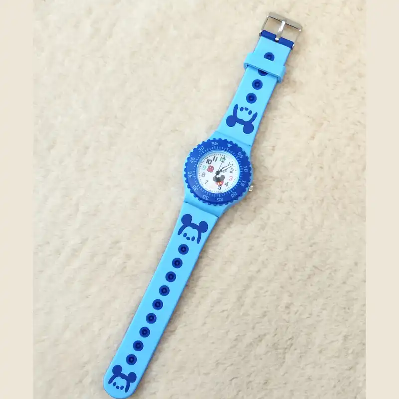 ساعت مچی عقربه ای بچگانه مدل عروسکی