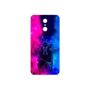 MAHOOT Smoke Rainbow Digital Art 2 Cover Sticker for LG Q7