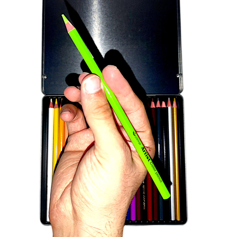 مداد رنگی 24 رنگ آپیج مدل حیوانات کد 2424