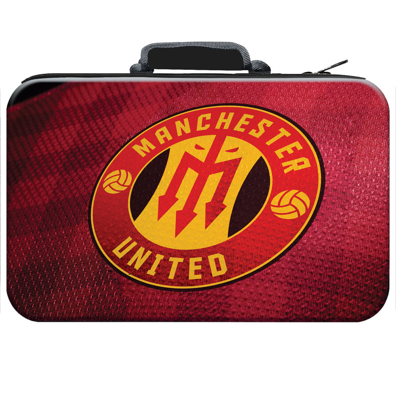 کیف حمل کنسول پلی استیشن 5 اسلیم مدل Manchester United F.C
