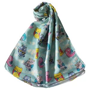 شال دخترانه سی سی مدل جغد کد san925