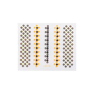 استیکر طراحی ناخن مدل LX315