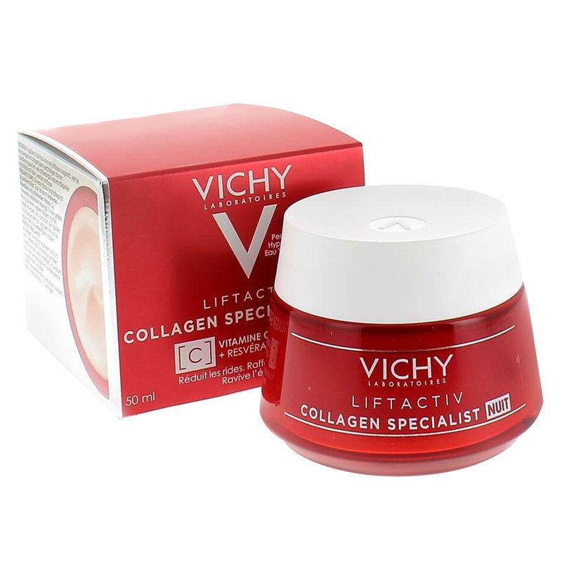 کرم ضد چروک و سفت کننده ویشی مدل Collagen حجم 50 میلی لیتر