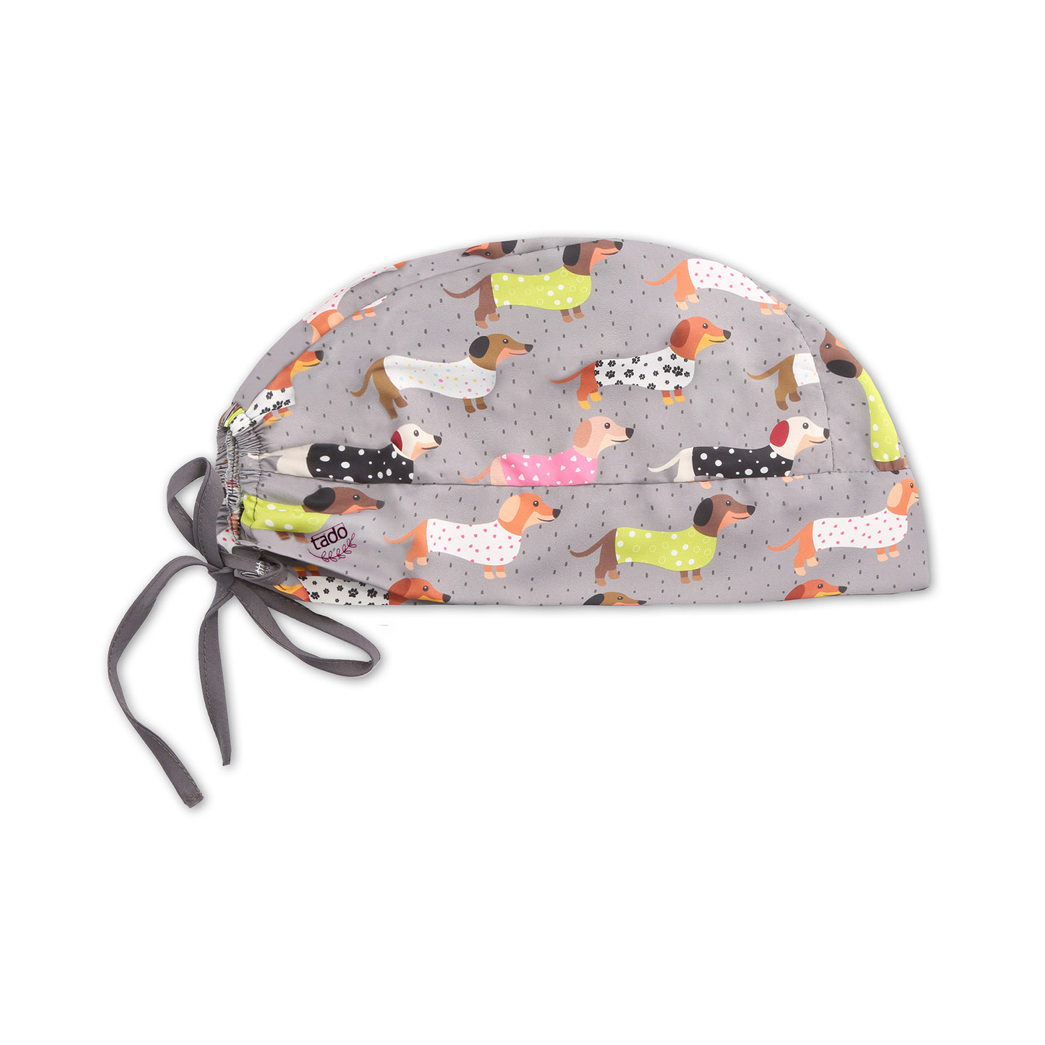 ست کلاه و روپوش پزشکی زنانه تادو مدل SRO1935