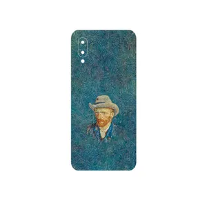 MAHOOT Self portrait with a gray felt hat Cover Sticker for Samsung Galaxy M02