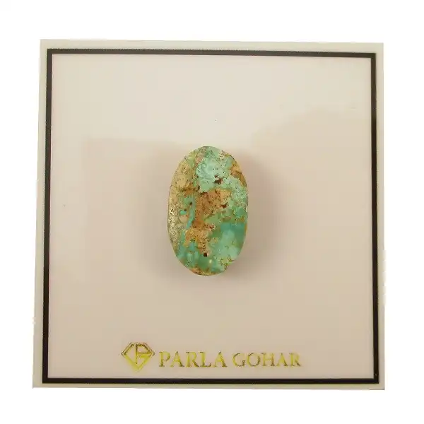 سنگ فیروزه نیشابوری پارلا گوهر کد 5752