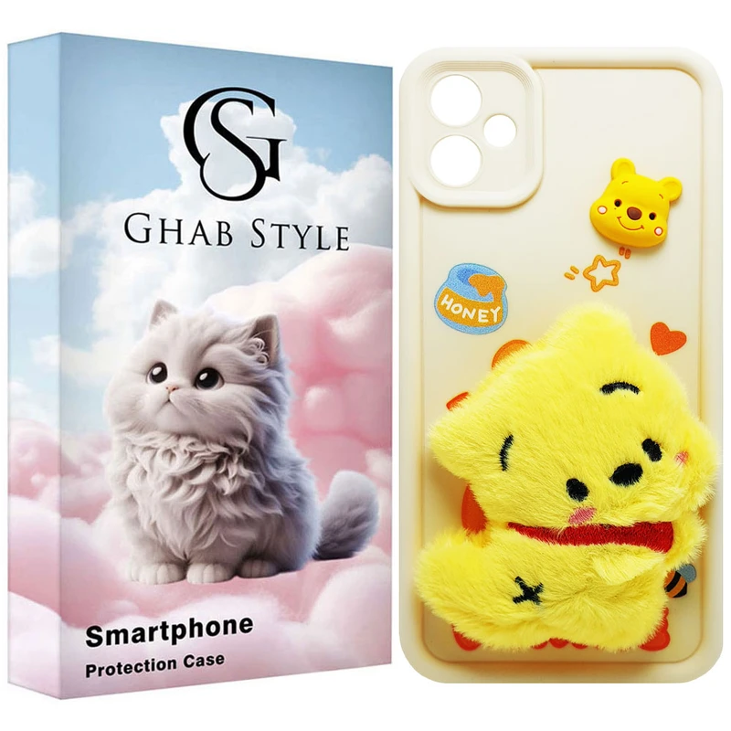 کاور قاب استایل مدل سیلیکونی طرح مخملی مناسب برای گوشی موبایل سامسونگ Galaxy A05 / A05 5G