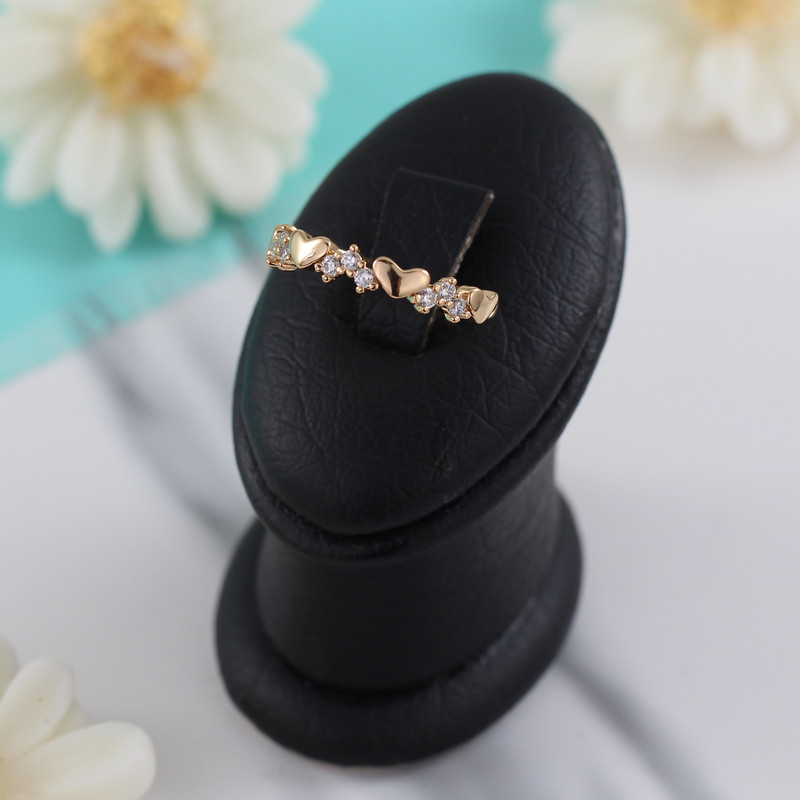 انگشتر زنانه ژوپینگ مدل قلب کد L408