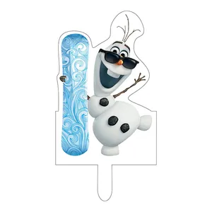 تاپر کیک طرح آدم برفی انیمیشن فروزن کد 70