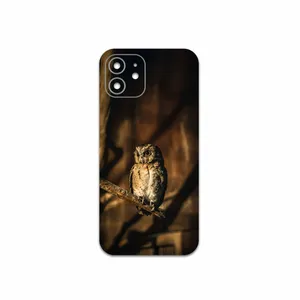 MAHOOT Owl Cover Sticker for Apple iPhone 12