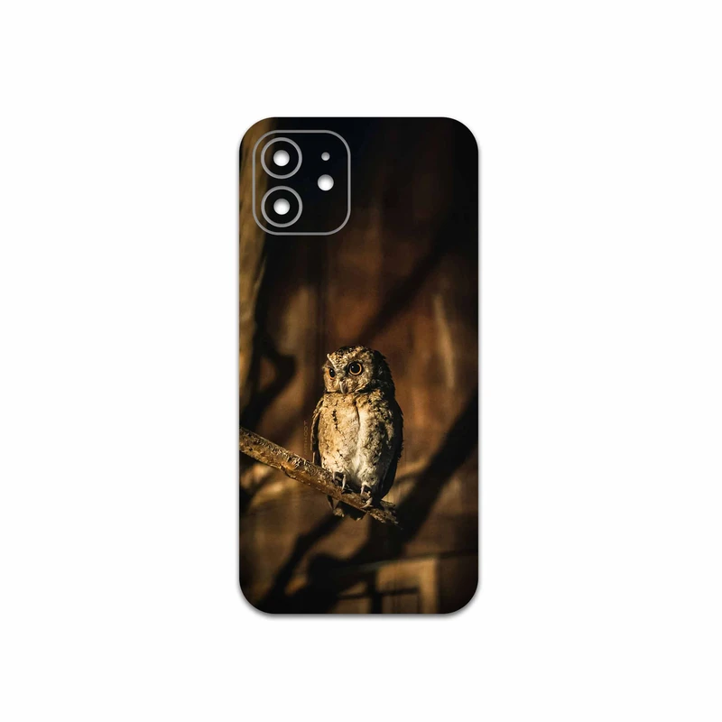 برچسب پوششی ماهوت مدل Owl مناسب برای گوشی موبایل اپل iPhone 12