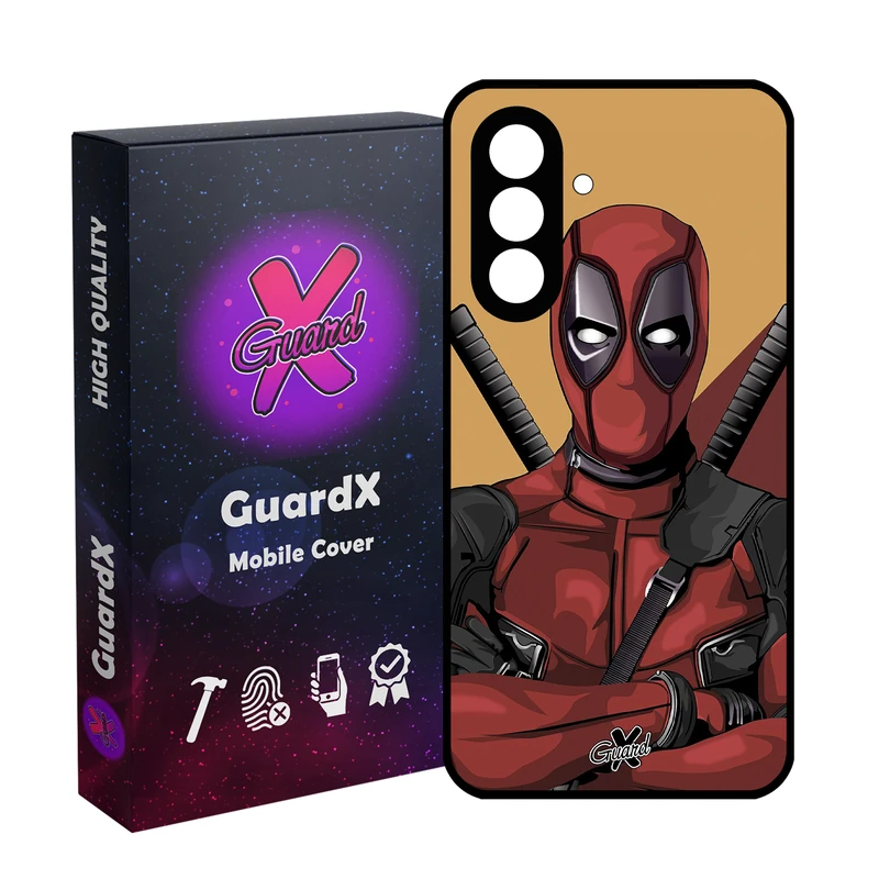 کاور گارد ایکس طرح Dead Pool مدل 10091 مناسب برای گوشی موبایل سامسونگ Galaxy A56 / A56 5G