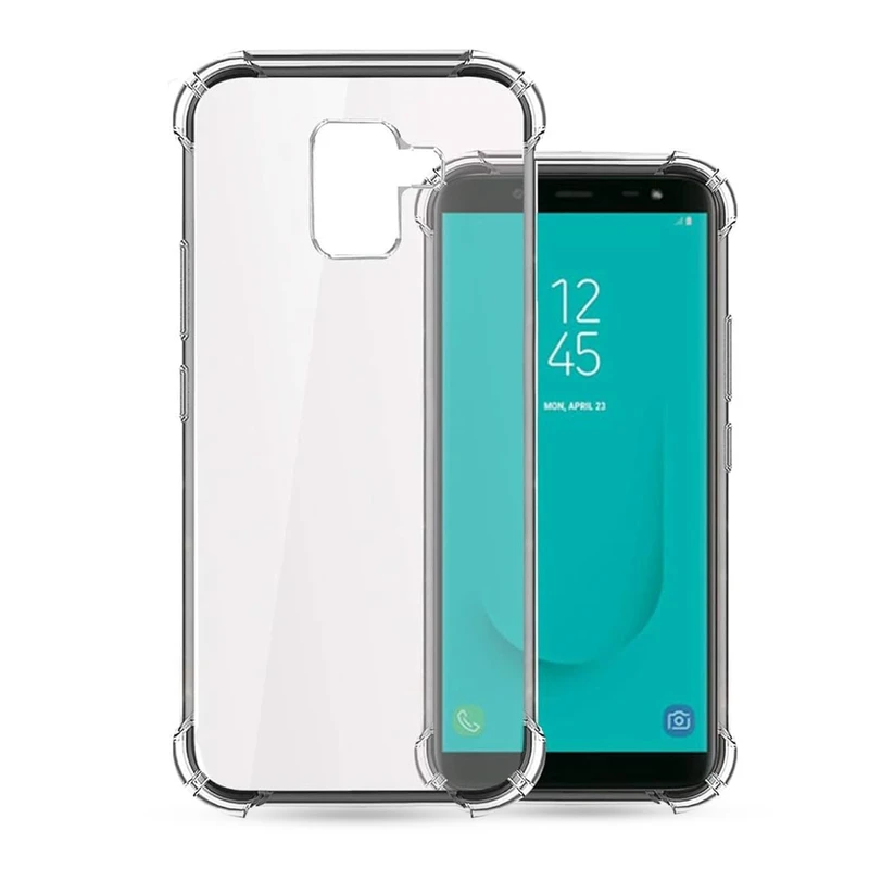 کاور مدل شفاف مناسب برای گوشی موبایل سامسونگ Galaxy A8 Plus