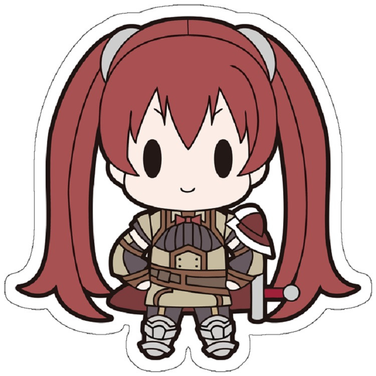 استیکر لپ تاپ مدل Severa Chibi