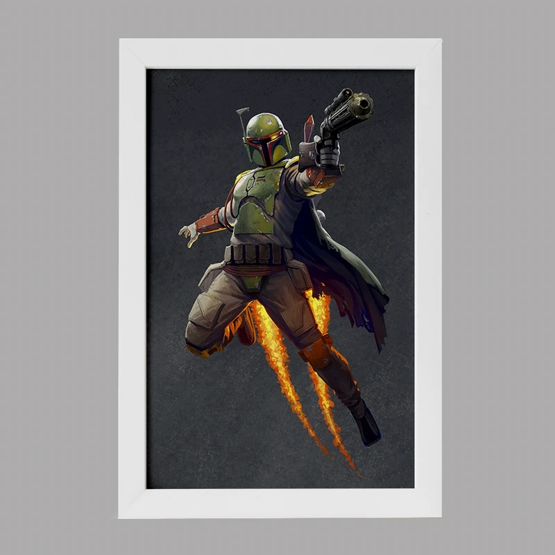 تابلو خندالو مدل جنگ ستارگان (Star Wars) کد F1781