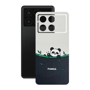 Remax cover sticker Leth model panda design suitable for Xiaomi Poco X6 Pro mobile phone