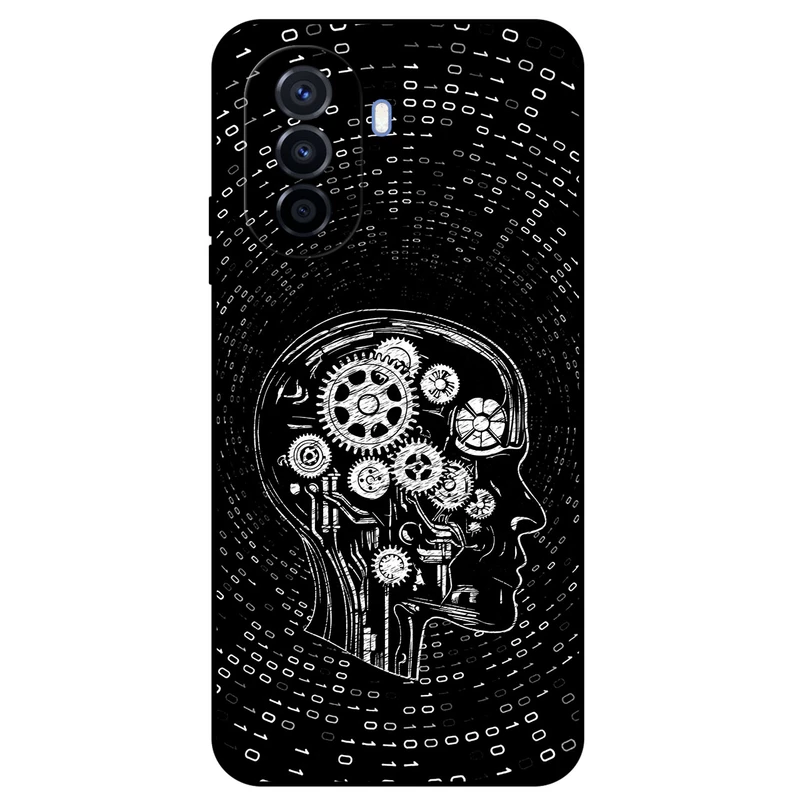 کاور مگافون طرح ربات انسانی مدل 7428 مناسب برای گوشی موبایل هوآوی Nova Y70 / Y70 Plus