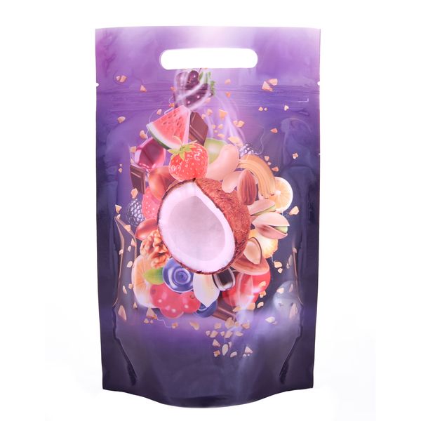 پاکت زیپ دار مدل خشکبار 1 کد1827 بسته 50 عددی