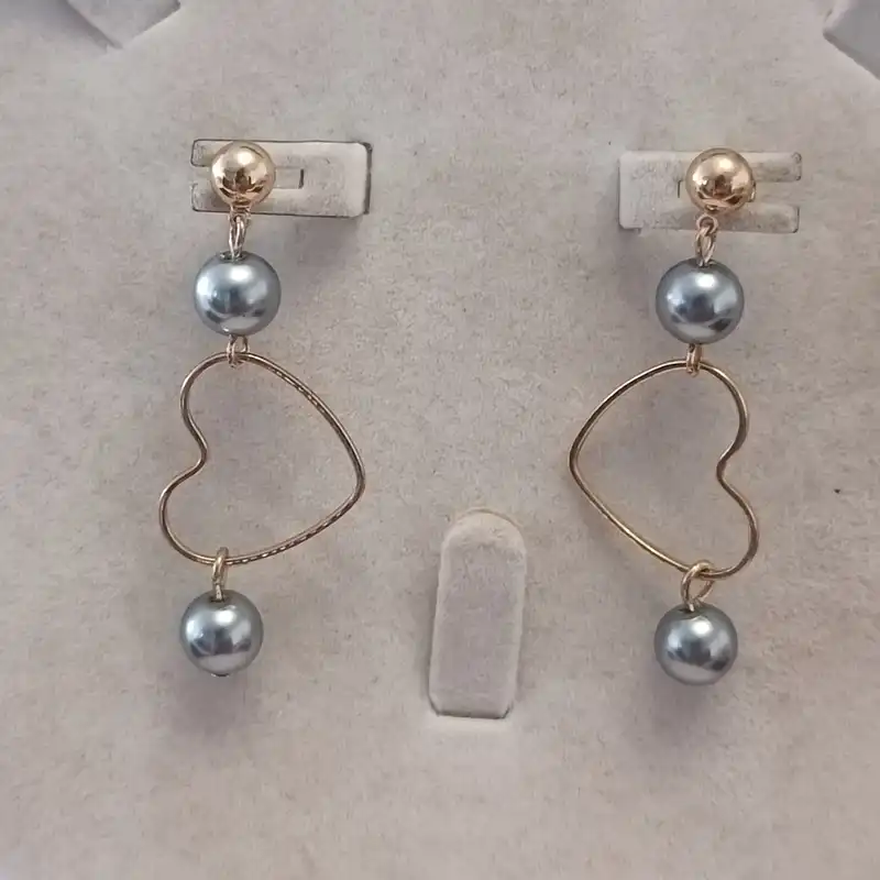 گوشواره زنانه مدل قلب