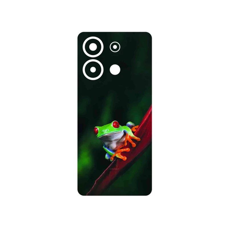 برچسب پوششی ماهوت مدل Frog مناسب برای گوشی موبایل شیائومی Redmi Note 13 4G