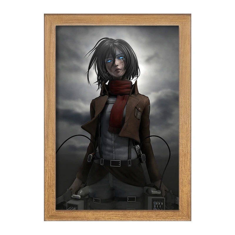 تابلو خندالو مدل میکاسا آکرمن انیمه اتک آن تایتان Attack on Titan  کد 10996