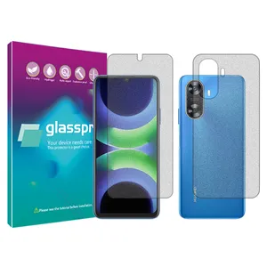 Glass Pro Resistant model matte screen protector suitable for Huawei Enjoy 70z mobile phone along with the back protector