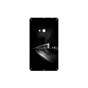 MAHOOT Black Portrait Cover Sticker for Nokia Lumia 625