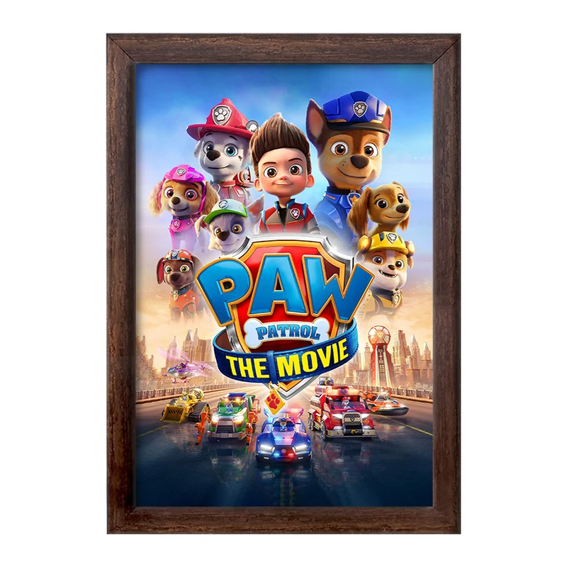 تابلو خندالو طرح سگ های نگهبان کد F2104