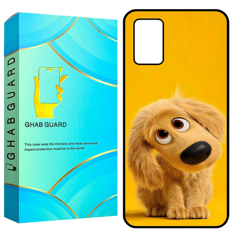 کاور قاب گارد طرح سگ مدل GCHPA03S مناسب برای گوشی موبایل سامسونگ Galaxy A02s / M02s / A03s 