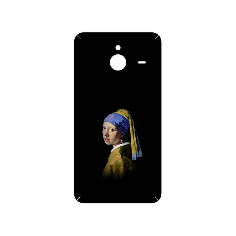 برچسب پوششی ماهوت مدل Girl with a Pearl Earring of Vermeer مناسب برای گوشی موبایل مایکروسافت Lumia 640 XL