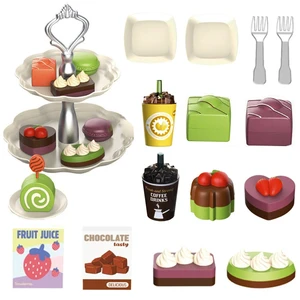 ست اسباب بازی مدل کیک خوری طرح Delicious party SET کد LY8624