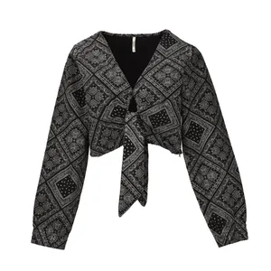 بلوز آستین بلند زنانه بادی اسپینر مدل 4704 کد 1 رنگ مشکی