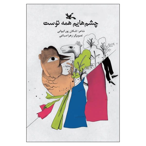 کتاب چشم‌هایم همه توست اثر اشکان پور کیوانی انتشارات کانون پرورش فکری کودکان و نوجوانان