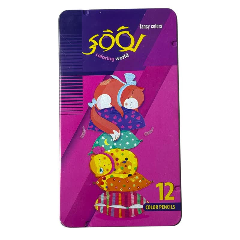 مداد رنگی 12 رنگ لووکی مدل 3012