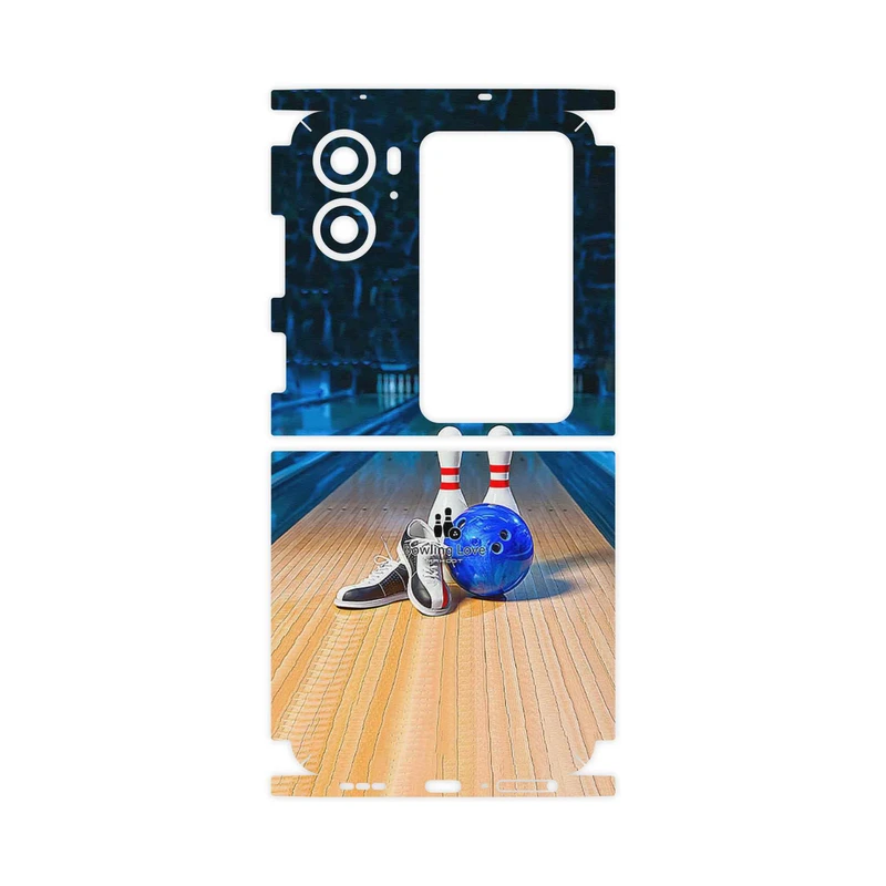برچسب پوششی ماهوت مدل Bowling-FullSkin مناسب برای گوشی موبایل اپو Find N2 Flip