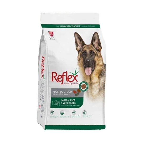 غذای خشک سگ رفلکس مدل مولتی کالر بره وبرنج زیپ کیپ وزن 500 گرم