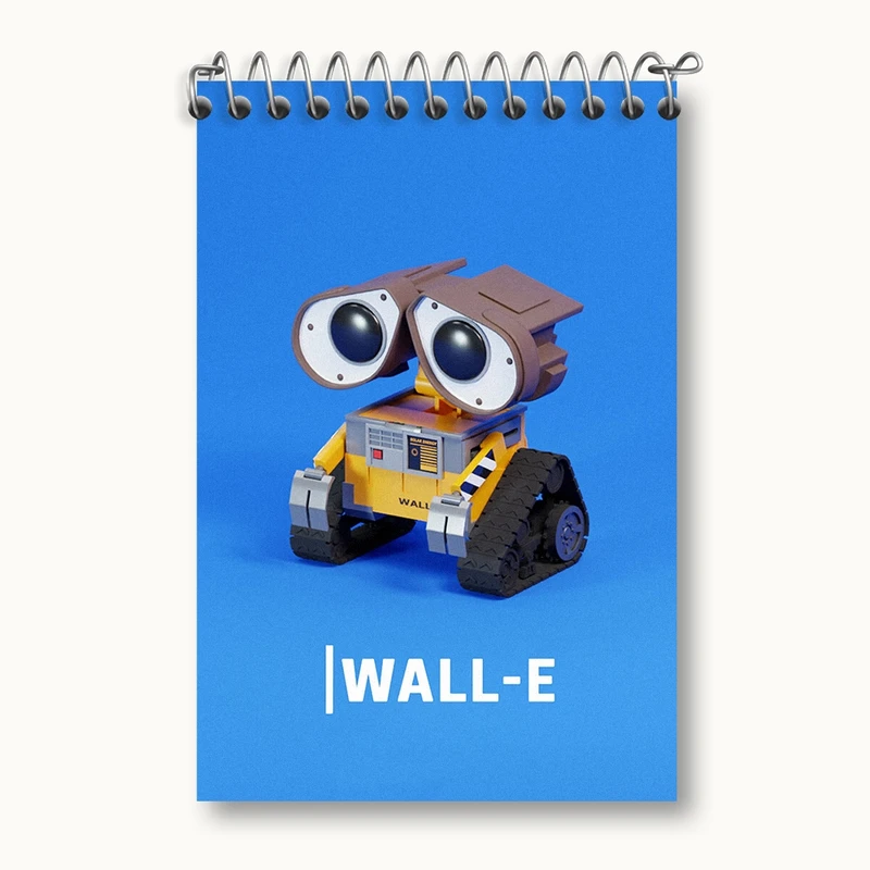 دفتر یادداشت 50 برگ خندالو مدل وال ای (WALL-E) کد F951