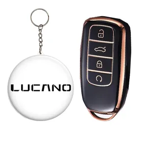 کاور ریموت و سوئیچ خودرو کالانیکس مدل COV-LUCANO-10561 مناسب برای لوکانو L7 به همراه جاسوئیچی