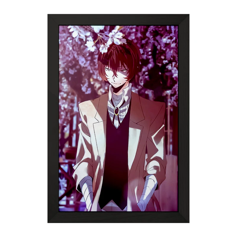 تابلو خندالو مدل دازای انیمه سگ های ولگرد بانگو کد F2479