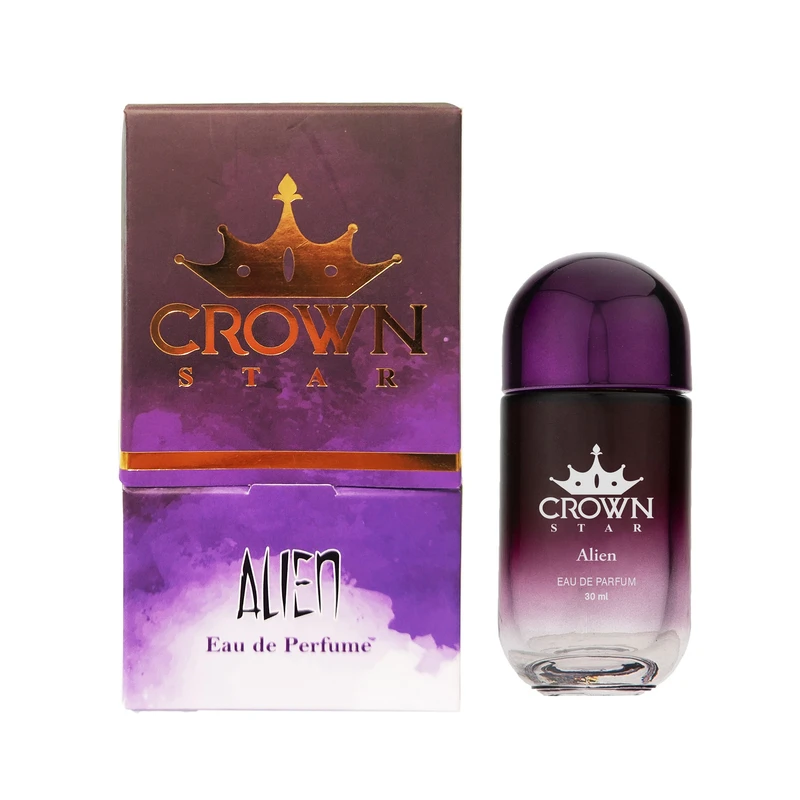 ادوپرفیوم زنانه کراون استار مدل ALIEN با رایحه گرم حجم 30 میلی‌لیتر