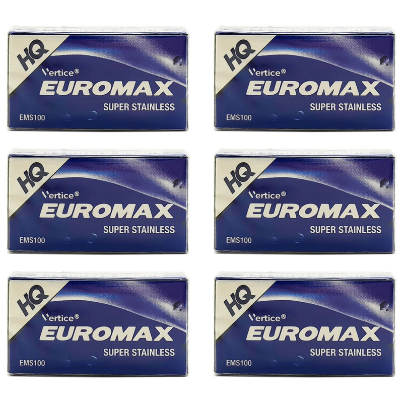 تیغ یدک اصلاح یورومکس مدل EMS-100 مجموعه 6 عددی