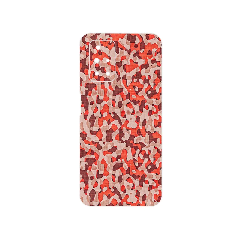 برچسب پوششی ماهوت مدل Red Infantry Army مناسب برای گوشی موبایل شیائومی Redmi 10 Prime