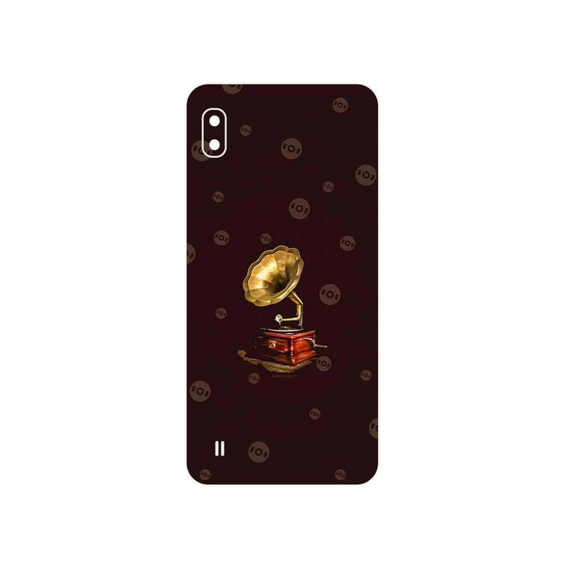 برچسب پوششی ماهوت مدل Gramophone Nostalgia مناسب برای گوشی موبایل سامسونگ Galaxy A10
