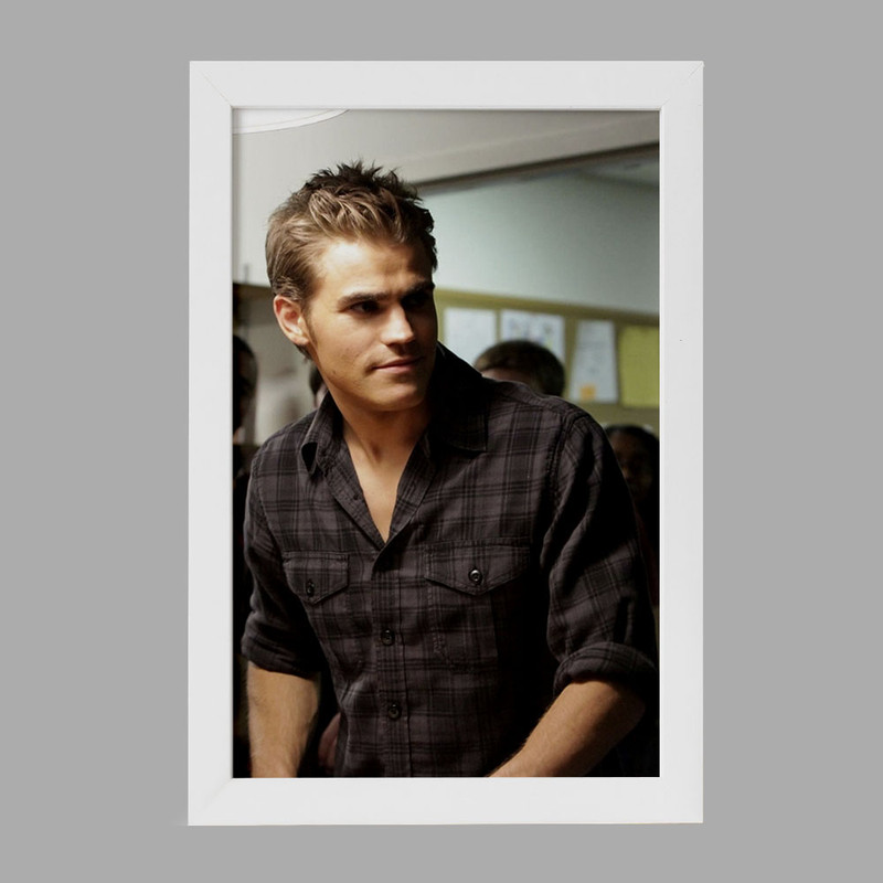 تابلو خندالو مدل استفان سالواتوره خاطرات یک خون آشام The Vampire Diaries کد 23686
